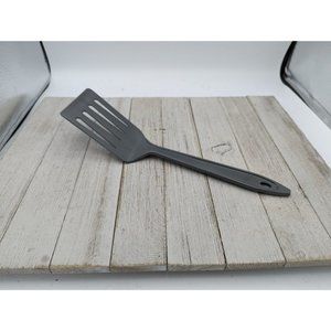 Hutzler Spatula Nylon Slotted Reinforced Turner Flipper No 717 Gray LOPOL